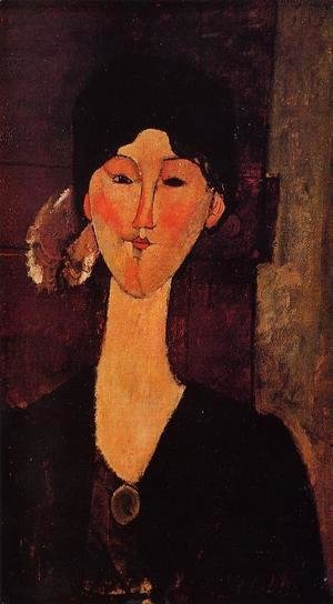 Amedeo Modigliani - Portrait of Beatrice Hastings I