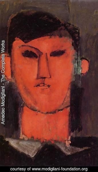Amedeo Modigliani - Portrait of Picasso