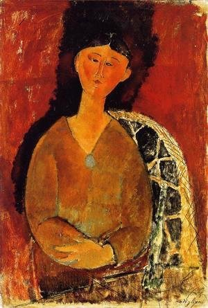 Amedeo Modigliani - Beatrice Hastings, Seated