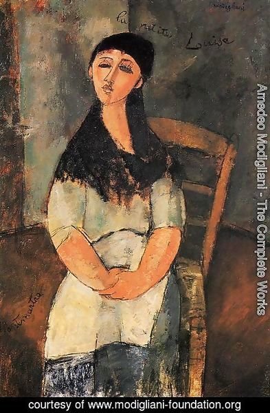 Amedeo Modigliani - Little Louise