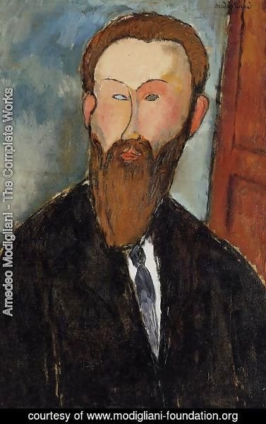 Amedeo Modigliani - Portrait of the Photographer Dilewski