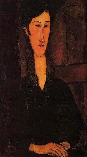 Amedeo Modigliani - Portrait of Madame Zborowska