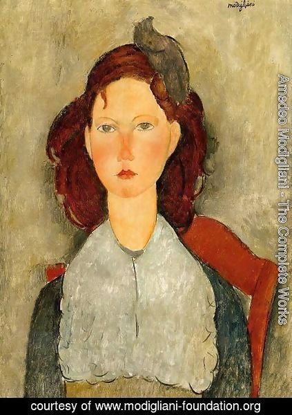 Amedeo Modigliani - Young Girl Seated