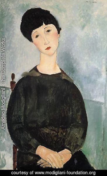 Amedeo Modigliani - Seated Young Woman