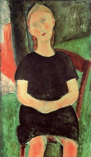 Amedeo Modigliani - Seated Young Woman I