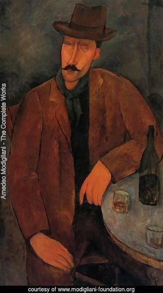 Man with a Glass of Wine