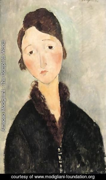 Amedeo Modigliani - Portrait of a Young Woman