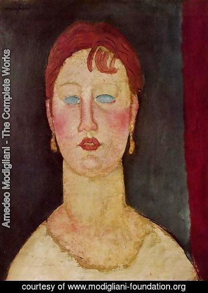 Amedeo Modigliani - The Singer from Nice