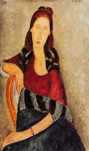 Amedeo Modigliani - Portrait of Jeanne Hebuterne III 2