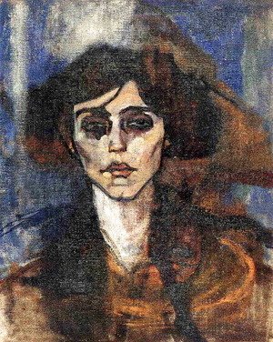 Amedeo Modigliani - Portrait of Maude Abrantes