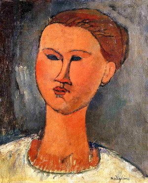 Amedeo Modigliani - Woman's Head III