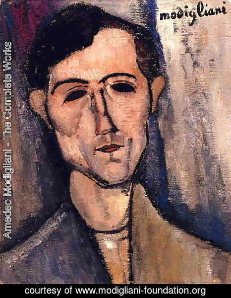 Amedeo Modigliani - Man's Head