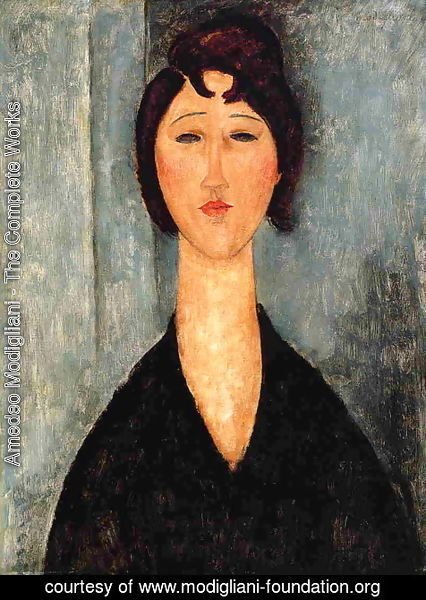 Amedeo Modigliani - Portrait of a Young Woman I