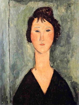 Amedeo Modigliani - Portrait of a Woman IV
