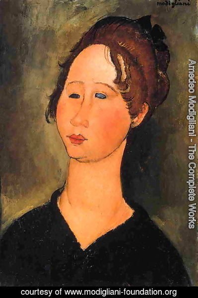 Amedeo Modigliani - Burgundian Woman
