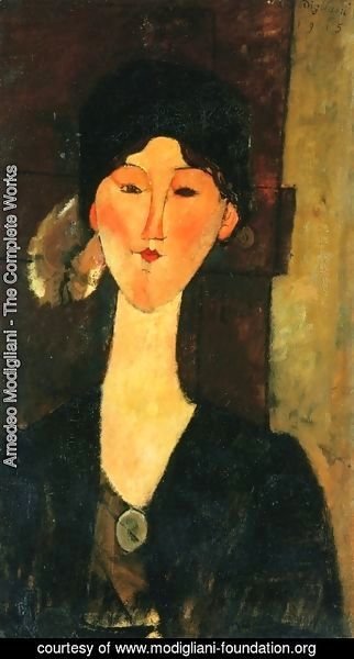 Amedeo Modigliani - Beatrice Hastings Standing by a Door