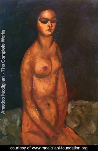 Amedeo Modigliani - Seated Nude III