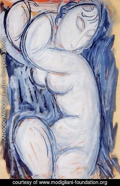 Amedeo Modigliani - Caryatid 2
