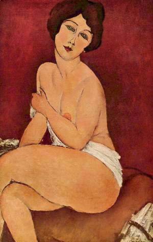 Amedeo Modigliani - Female act
