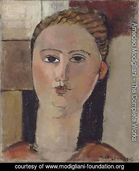 Amedeo Modigliani - Fille rousse