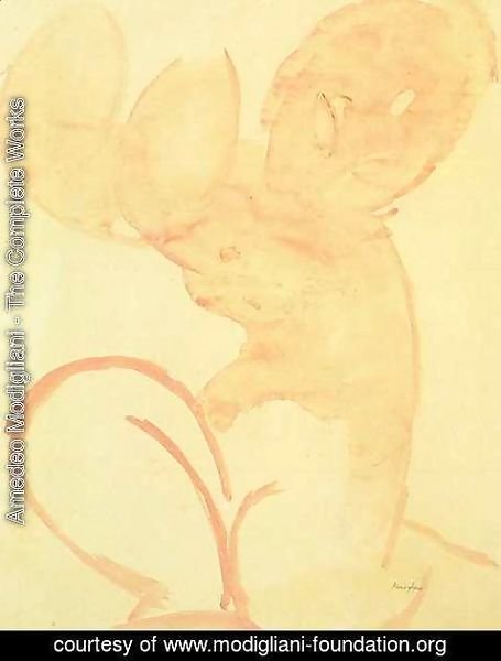 Amedeo Modigliani - Karyatie in Rosa