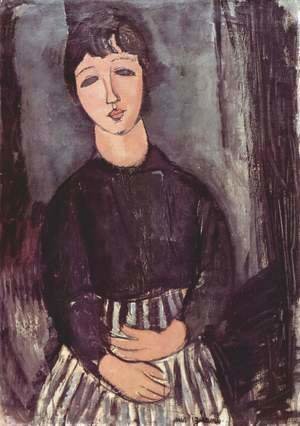 Amedeo Modigliani - Portrait of a maid