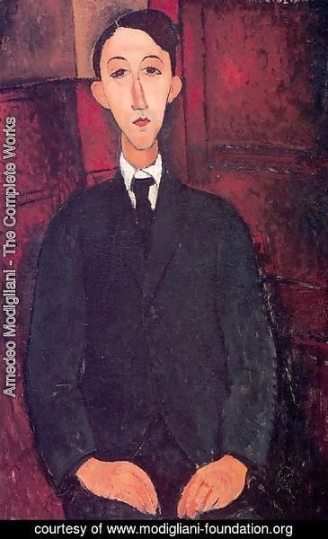 Amedeo Modigliani - Portrait of a man