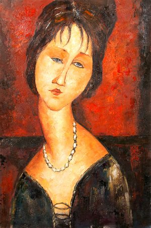 Amedeo Modigliani - Portrait of a woman 3