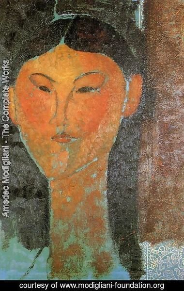 Amedeo Modigliani - Portrait of Beatrice Hastings 3