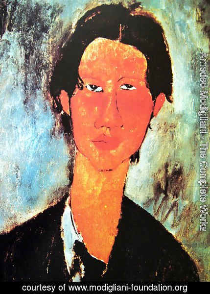 Amedeo Modigliani - Portrait of Chaim Soutine (detail)