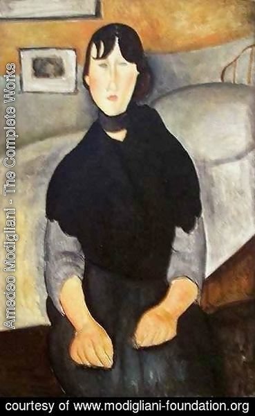 Amedeo Modigliani - Young Woman of the People 2