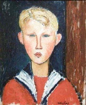 Amedeo Modigliani - The Blue eyed Boy