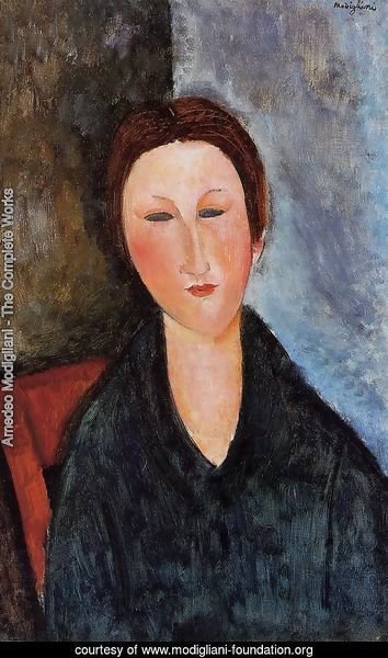 Bust of a Young Woman (aka Mademoiselle Marthe) 1916 1917