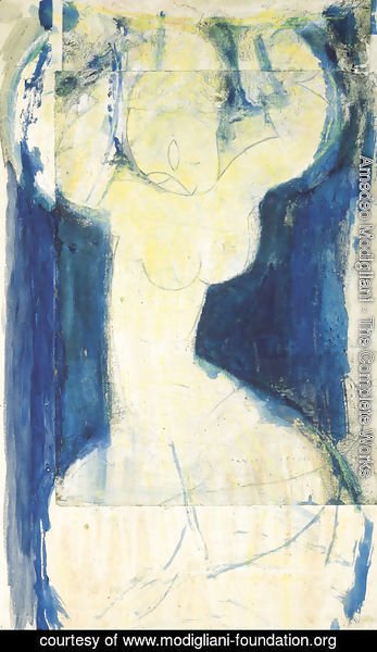 Amedeo Modigliani - La grande caryatide