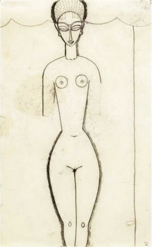Amedeo Modigliani - Femme Nue De Face
