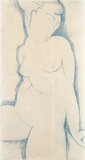 Amedeo Modigliani - Nu Feminin
