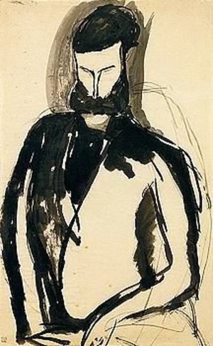Amedeo Modigliani - Portrait of a man 2