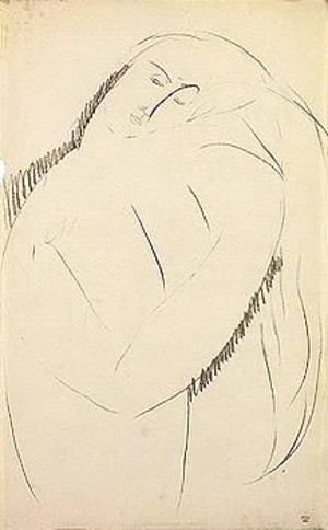 Amedeo Modigliani - Portrait of a woman 4