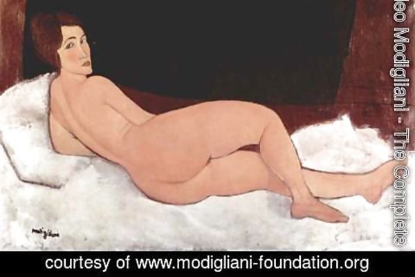Amedeo Modigliani - Reclining Nude 4