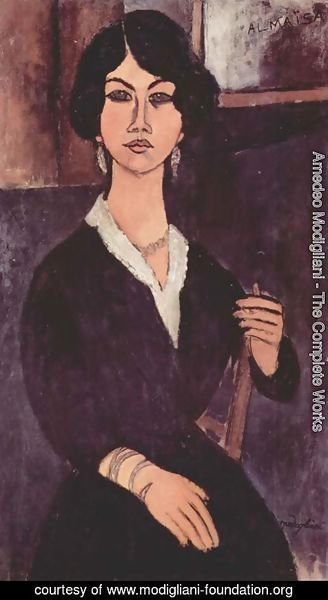 Amedeo Modigliani - Seated Algerian Almaiisa