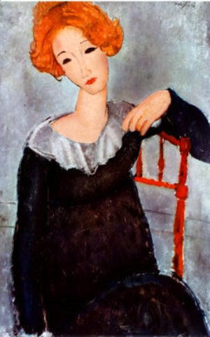 Amedeo Modigliani - Women with Red Hair