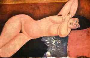 Amedeo Modigliani - Reclining nude 5