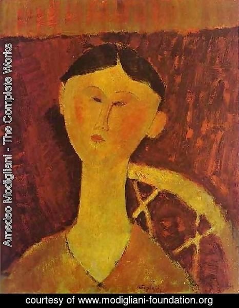 Amedeo Modigliani - Portrait Of Beatrice Hastings