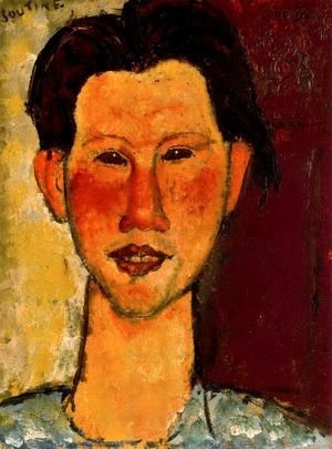 Amedeo Modigliani - Portrait Of Chaim Soutine