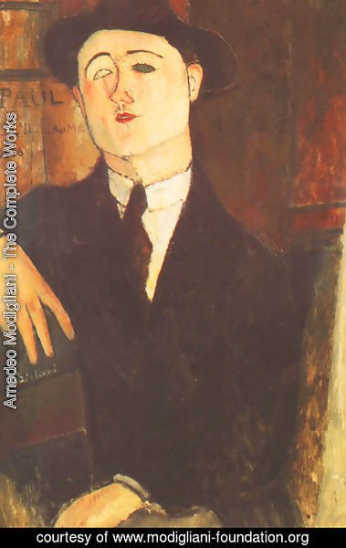 Amedeo Modigliani - Portrait Of The Art Dealer Paul Guillaume