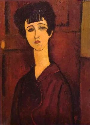 Amedeo Modigliani - Portrait Of A Girl   Victoria