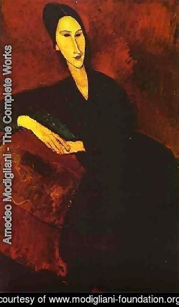 Amedeo Modigliani - Madame Zborowska On A Sofa