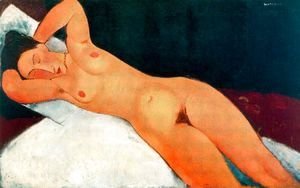 Amedeo Modigliani - Nude With Necklace