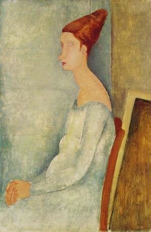 Amedeo Modigliani - Portrait Of Jeanne Hebuterne In Profile I