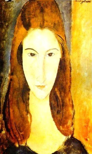 Amedeo Modigliani - Portrait Of Jeanne Hebuterne Ii